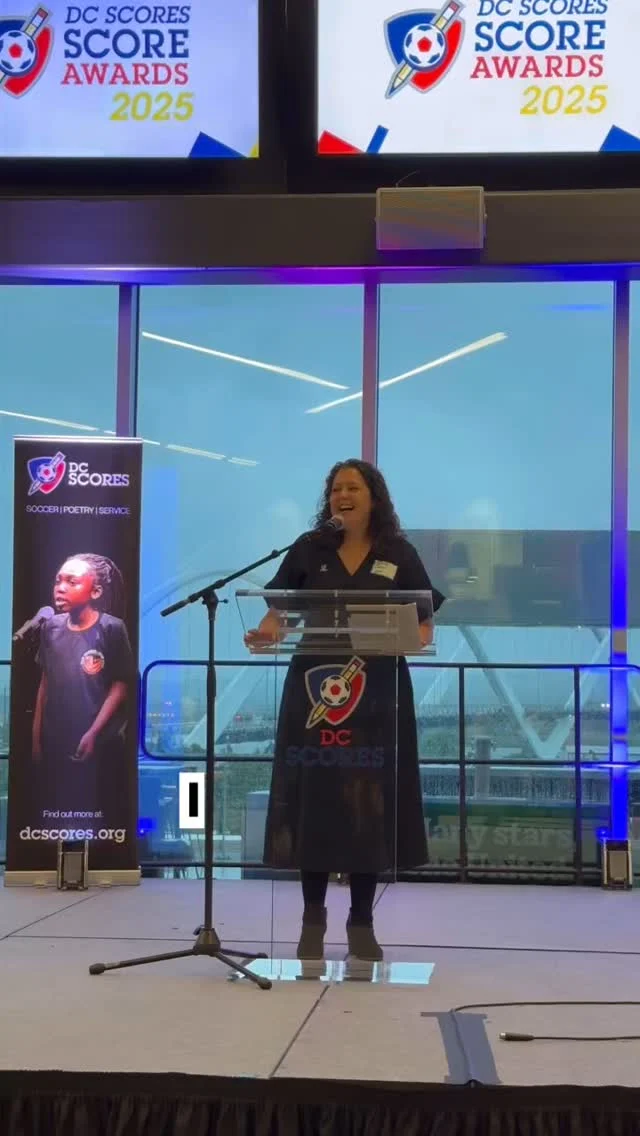 Coaches, volunteers, and teaching artists, have we told you lately that we love you? 🥰

It was a true privilege to gather last night with the incredible people who make DC SCORES possible. Congratulations to all our SCORE Award winners and to every member of our community who has invested their time, skills, and mentorship in our poet-athletes. THANK YOU, we truly could not do it without you! 🫶❤️
